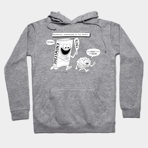 Knowledge is Friend! Hoodie by NillyWilly